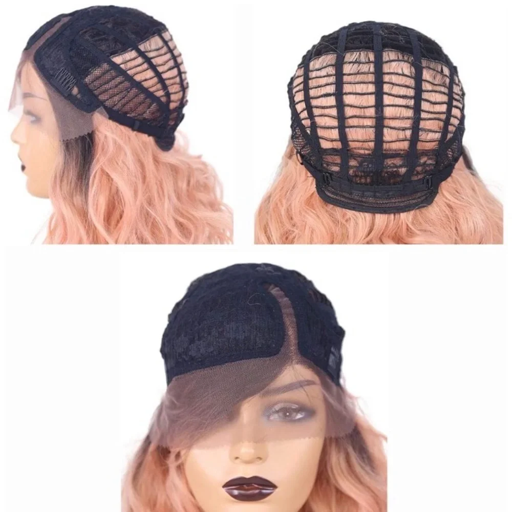 Ombre Blonde Lace Front Bob Wigs